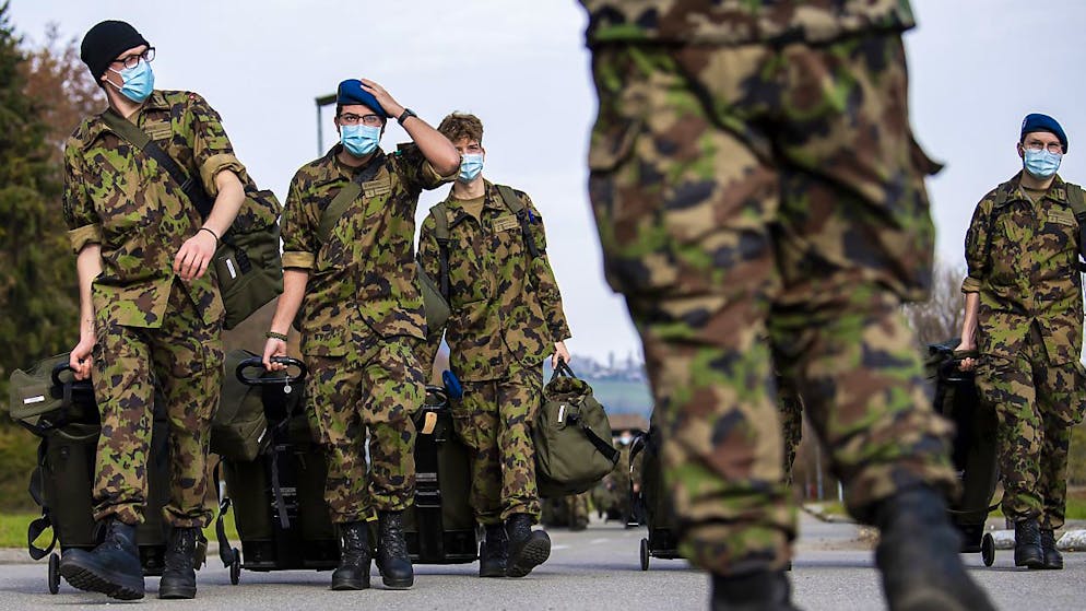 Il coronavirus ha obbligato 90 militi alla quarantena. Immagine d'archivio.