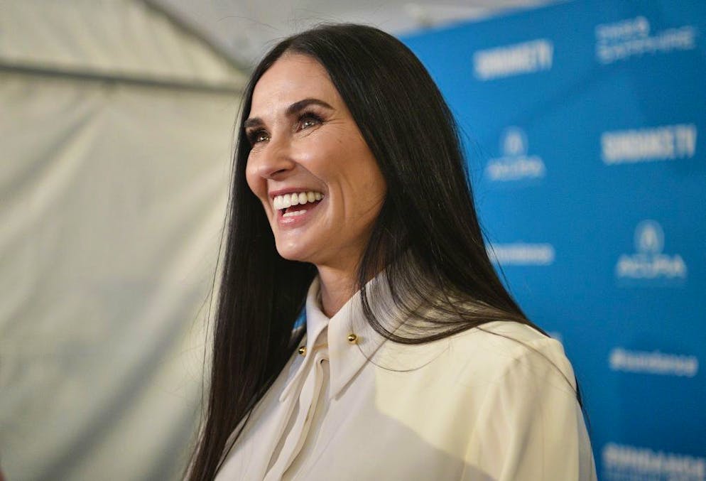 PARK CITY, UT - JANUARY 29: Demi Moore attends the