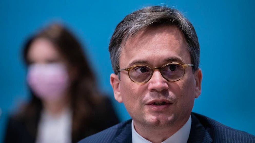 Il consigliere di Stato ticinese Christian Vitta, capo del dipartimento delle finanze.