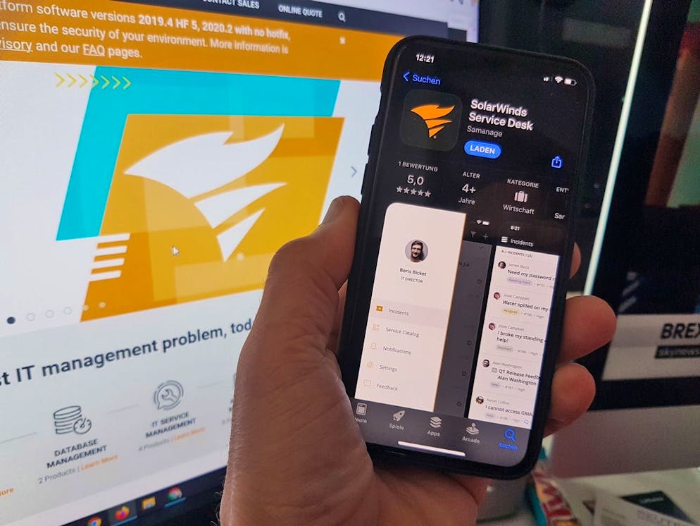 Die Kompromittierung von Solarwinds-Software hatte desaströse Folgen.