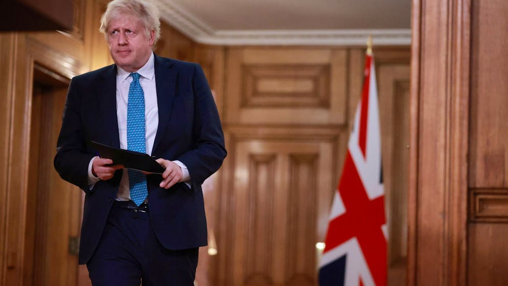 Premierminister Boris Johnson zeigt sich «optimistisch und voller Hoffnung», dass sich die Corona-Situation bis zum Frühling verbessern wird.