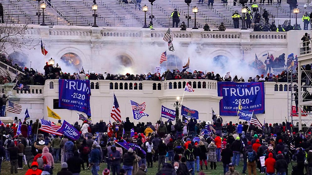 Zwei Jahre Kapitol-Sturm. «Wichtig ist, dass Trumps Verhalten Konsequenzen hat»