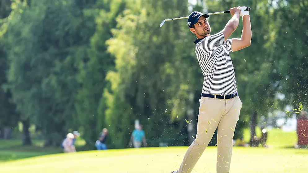 Benjamin Rusch wahrt seine Chancen auf einen Spitzenplatz.