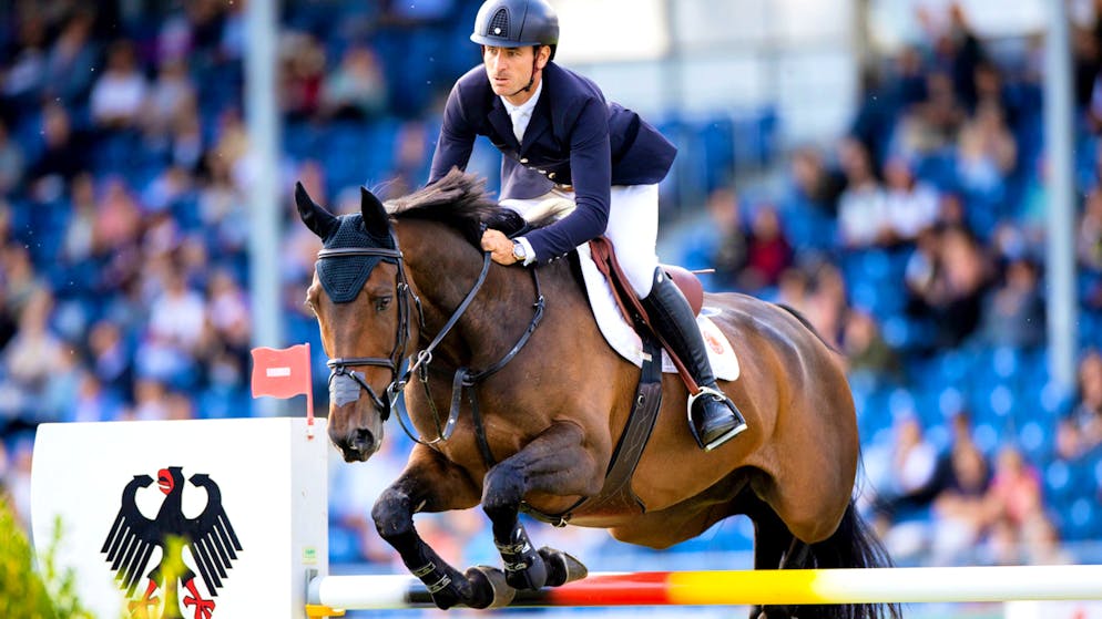 Steve Guerdat n'est pas aidé par ses coéquipiers (Illustration)