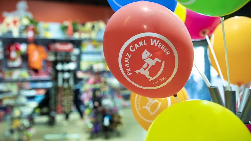 Inside the toy shop Franz Carl Weber on Bahnhofplatz 9 in Zurich, Switzerland, on September 25, 2018. (KEYSTONE/Gaetan Bally)