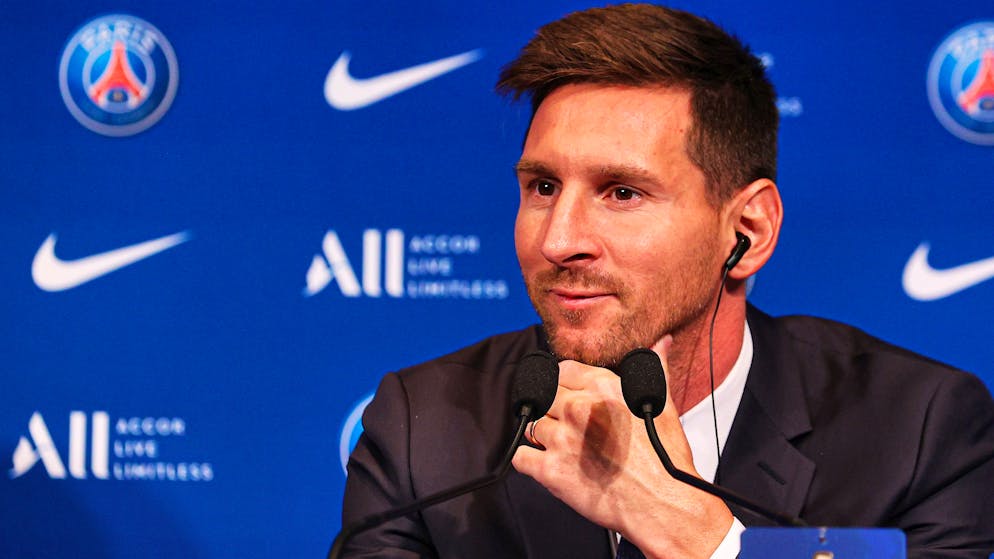 Lionel Messi ist sich noch am anklimatisieren in Paris.