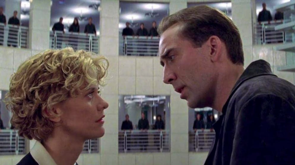 30 Nicolas-Cage-Filme: Ist er nun gut oder nicht?. Meg Ryan und Nicolas Cage in «City of Angels» (1998, Brad Silberling).