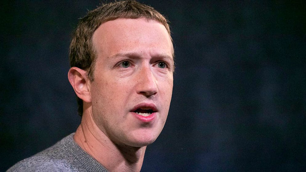 Il CEO di Facebook Mark Zuckerberg (foto d'archivio)