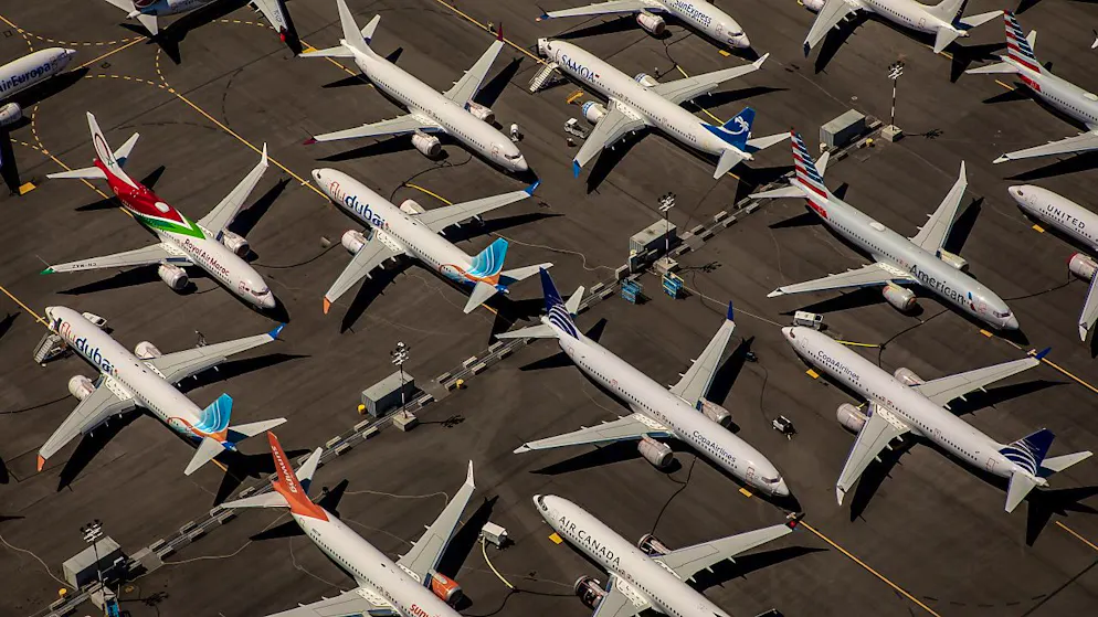 Les 737 MAX de Boeing avaient été cloués au sol pendant de longs mois après l'accident de deux appareils en 2018 et 2019 (archives).