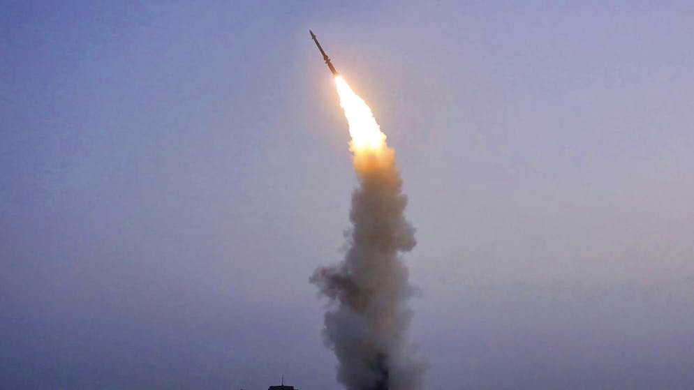 Le missile a été tiré en direction de la mer du Japon (archives).