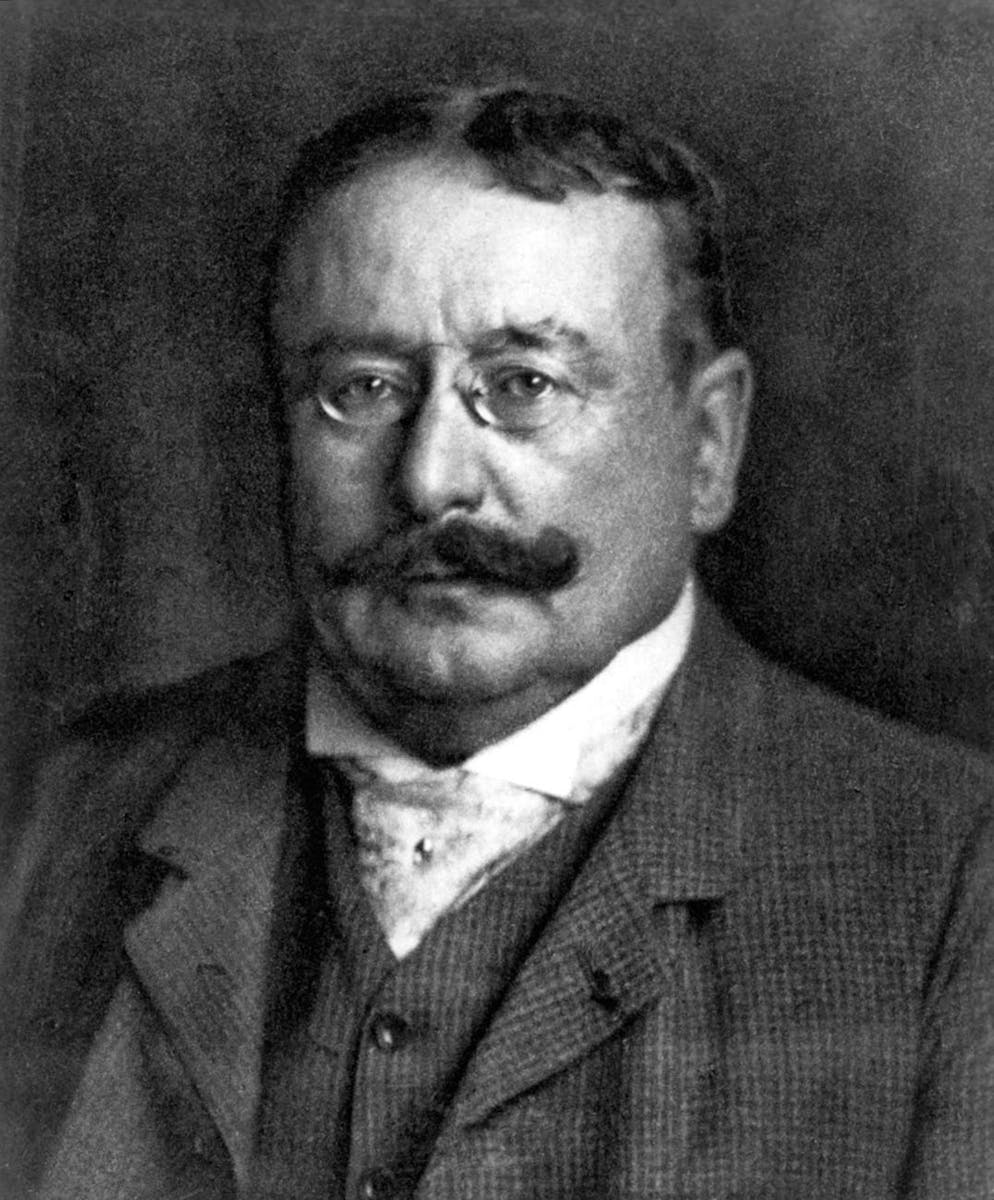 Portrait von Julius Maggi im Jahre 1907, Gruender der Maggi AG.
(KEYSTONE/IBA-ARCHIV/Str)