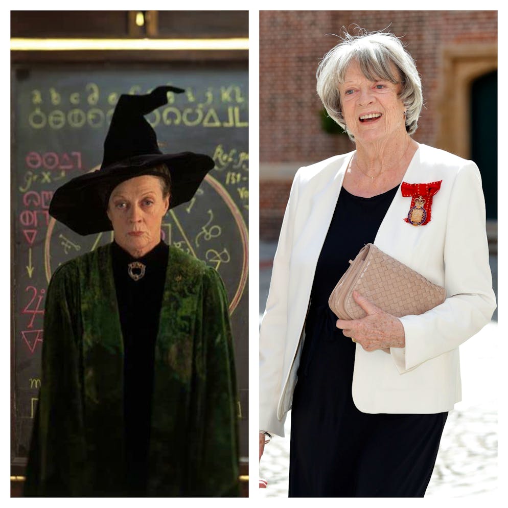 Was wurde aus den Stars von «Harry Potter»?. Dame Maggie Smith als Professor McGonagall. Die Britin ist eine der renommiertesten Schauspielerinnen Grossbritanniens und nennt zwei Oscars («Die besten Jahre der Miss Jean Brodie» «Das verrückte California-Hotel)») die ihren. 1990 wurde sie von Königin Elisabeth II. in den Ritterstand erhoben und 2014 zum Companion of Honour ernannt. Sie ist heute 86 Jahre alt.