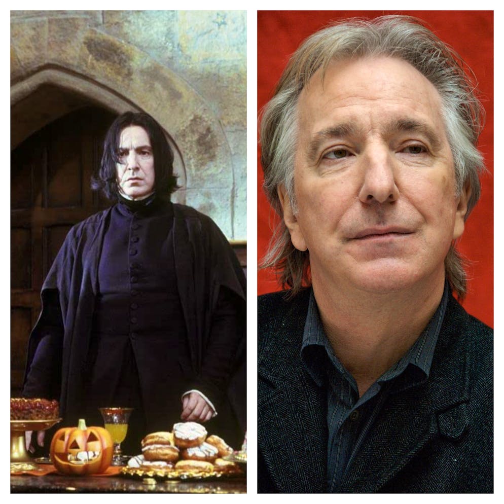 Was wurde aus den Stars von «Harry Potter»?. Alan Rickman stars als Professor Snape in «Harry Potter und der Stein der Weisen» 2001. Der Londoner erhielt für seine Bühnen- und Filmdarstellungen viele Preise und Nominierungen, unter anderem BAFTA Award für «Robin Hood», 1996 einen Emmy und einen Golden Globe Award. Er starb 2016 an Krebs im Alter von 69 Jahren.