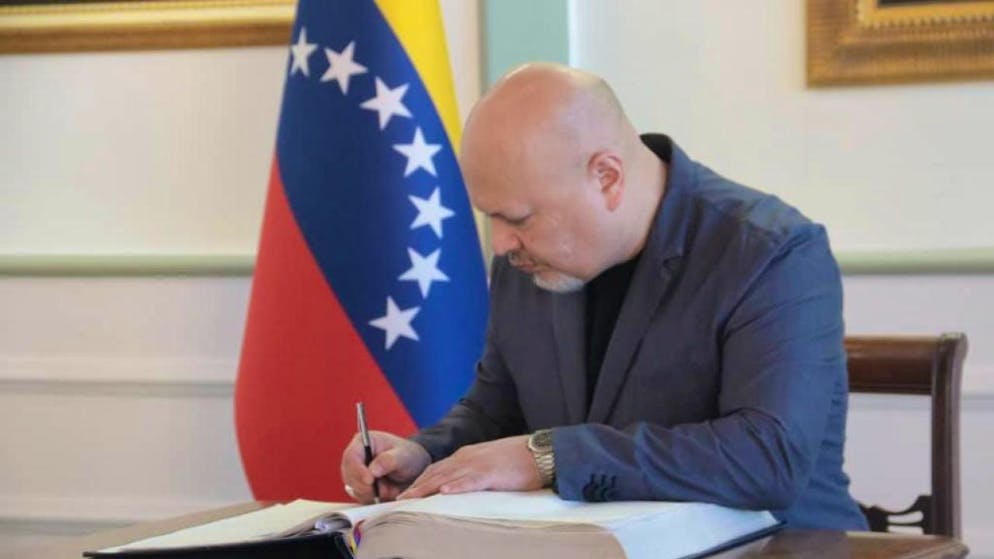 Il procuratore capo della Cpi Karim Khan.