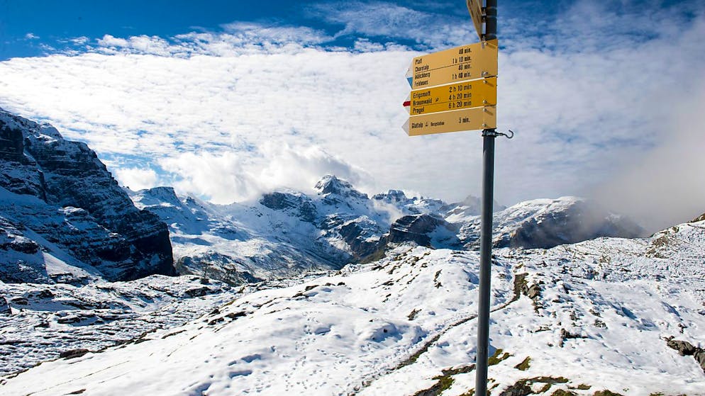 La Glattalp, uno dei luoghi più freddi della Svizzera