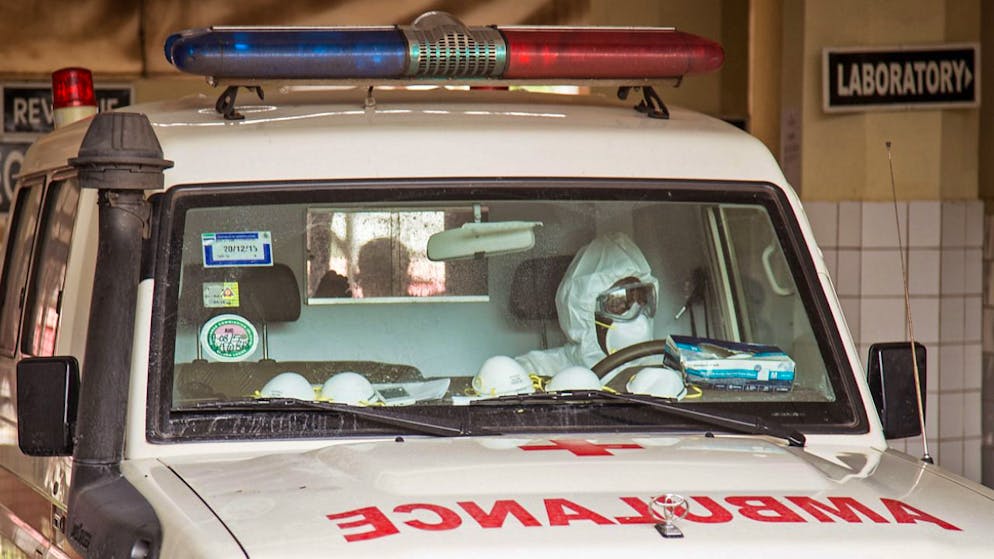 Ambulanza in Sierra Leone (archivio)