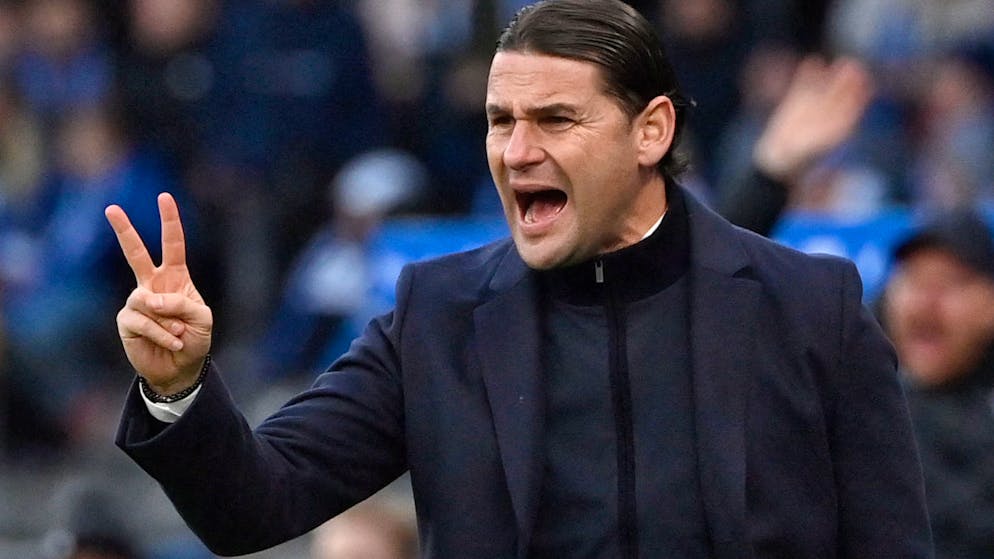 Der Schweizer Trainer Gerardo Seoane und Bayer Leverkusen bleiben auch gegen Hertha Berlin ohne Sieg