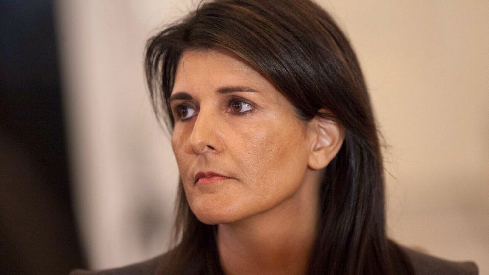 Nikki Haley, possibile nome forte della destra per le presidenziali del 2024.