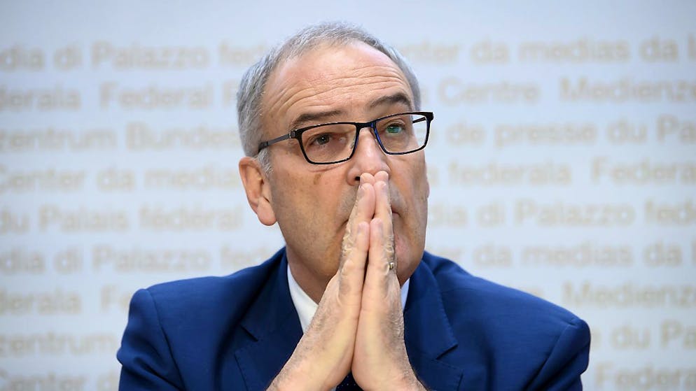 Il presidente della Confederazione, Guy Parmelin.