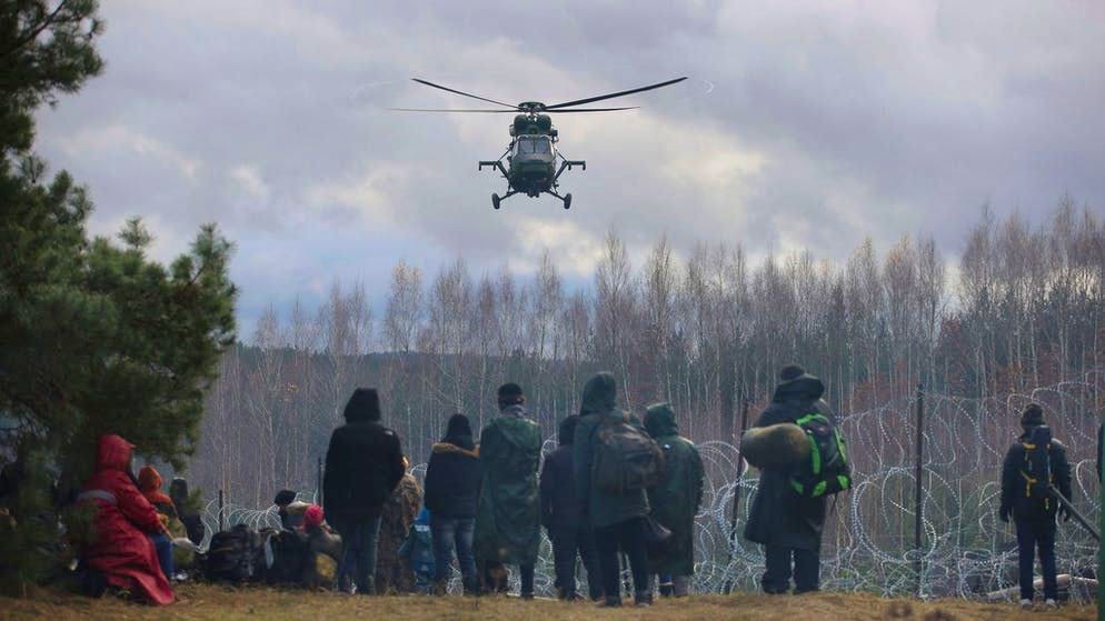 La situazione dei migranti al confine con la Polonia