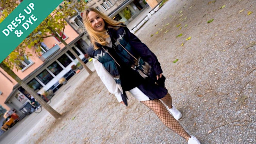 Dress up & Dye . Un peu d'audace pour les collants résille!