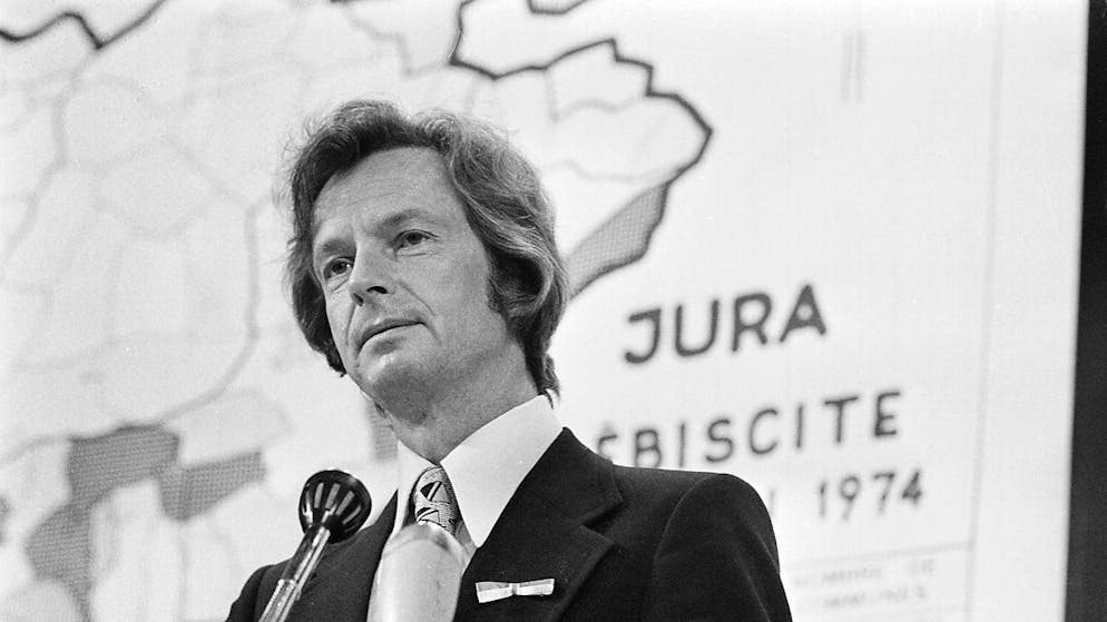 Roland Béguelin nel 1974