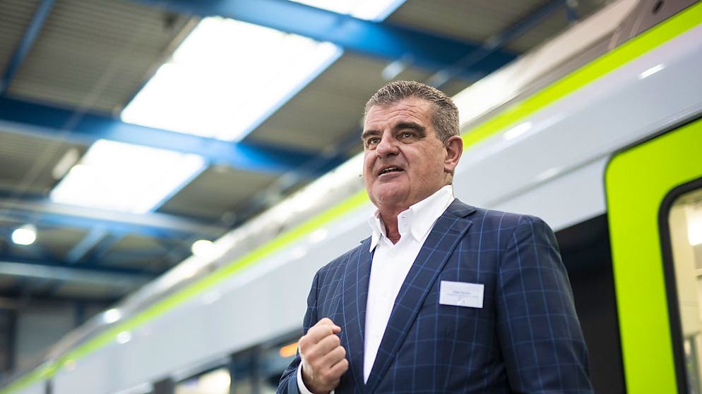 Peter Spuhler è all'origine del successo di Stadler Rail.