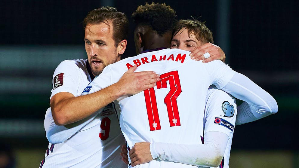 Harry Kane nähert sich in grossen Schritten Englands Rekordtorschützen Wayne Rooney.
