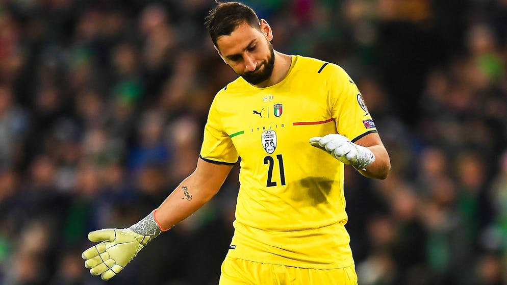 Gianluigi Donnarumma hielt zwar seinen Kasten sauber, doch seine Kollegen erzielten kein Tor.