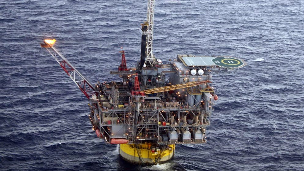 Piattaforma petrolifera nel Golfo del Messico