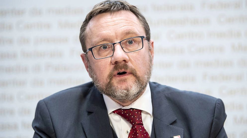 "Sono duro quando si tratta di attuare le decisioni, ma i miei dipendenti mi stanno a cuore", dice il direttore dell'Amministrazione federale delle dogane (AFD) Christian Bock. (Immagine d'archivio del dicembre 2020)