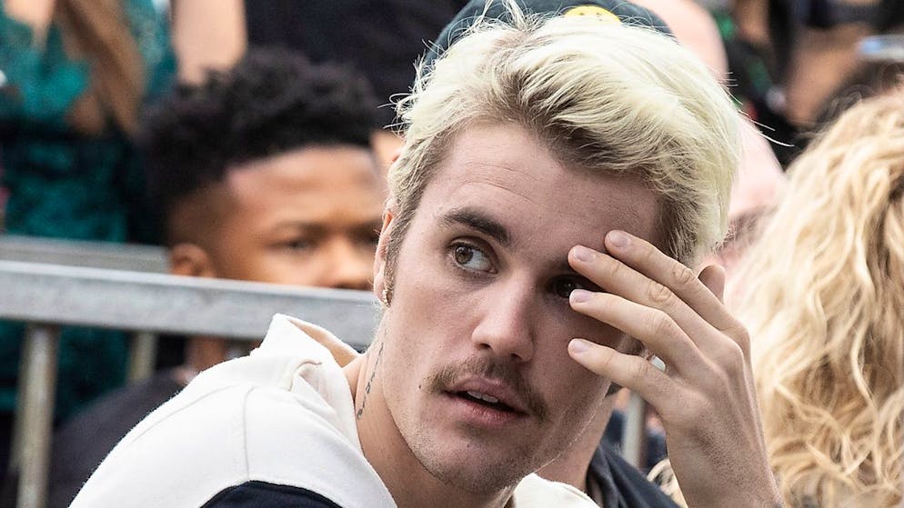 La popstar canadese Justin Bieber.