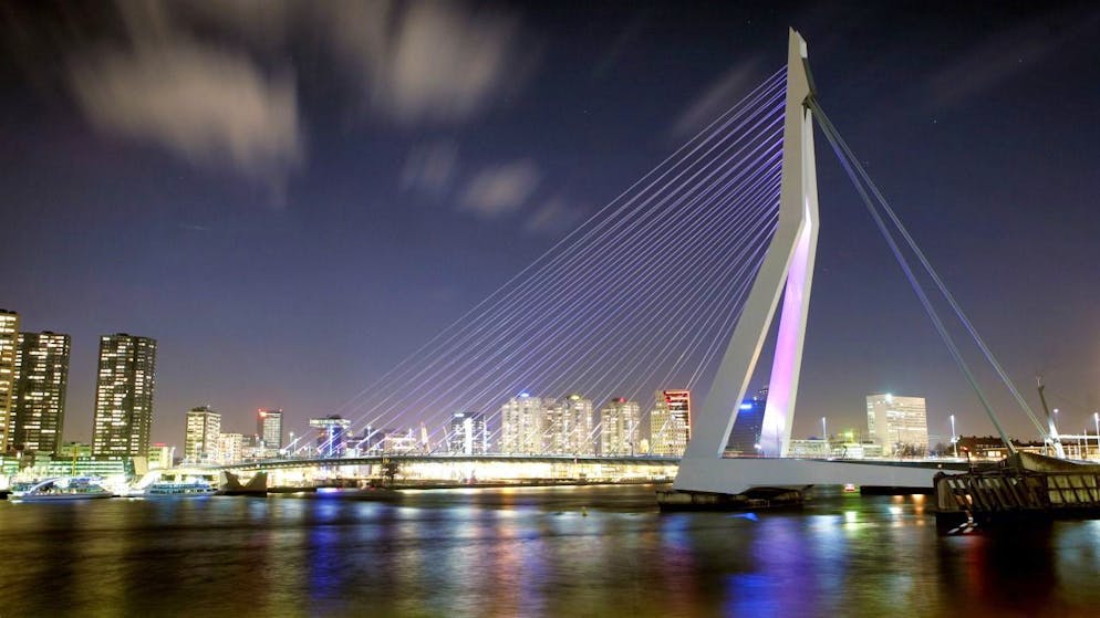 Veduta di Rotterdam