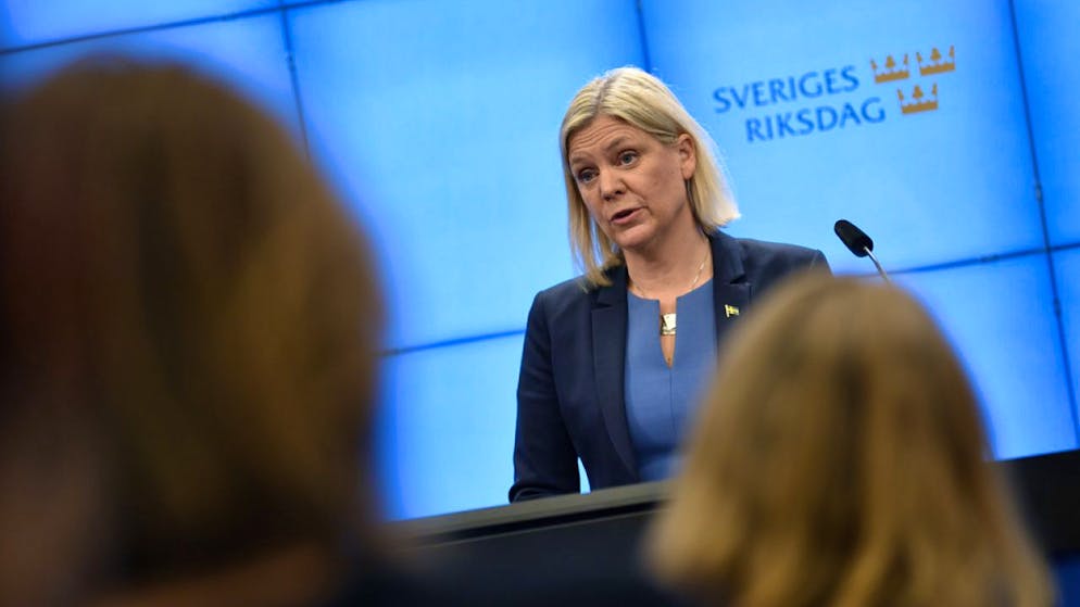 La neo-premier Magdalena Andersson spera di poter essere nuovamente votata alla guida dell'esecutivo in un prossimo voto.