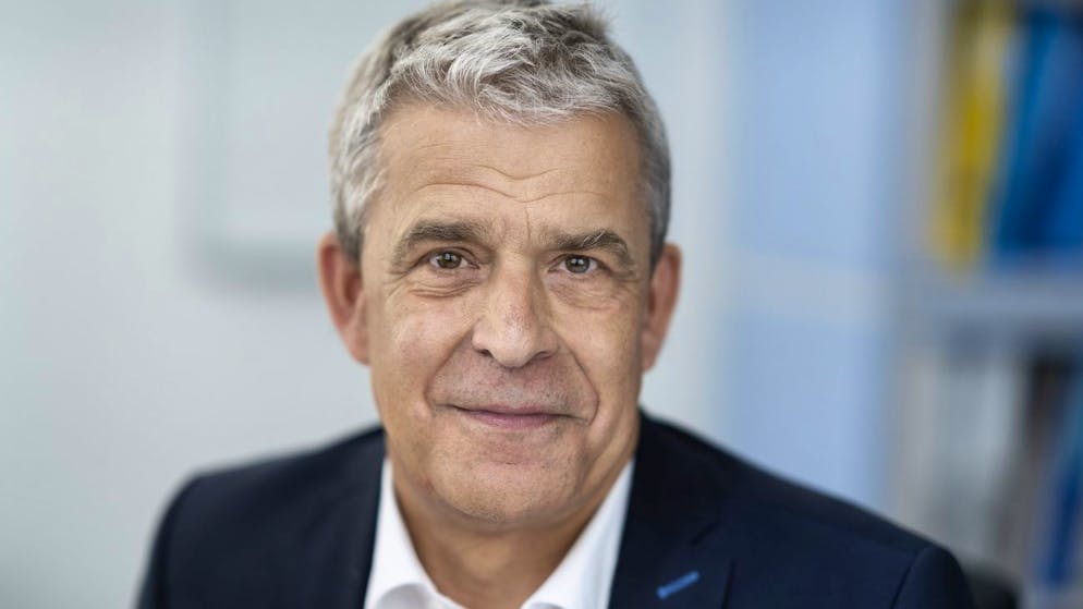 Christoph Berger, Praesident Impfkommission und Arzt im Kinderspital fuer experimentelle Infektiologie und Krebsforschung, portraitiert am 22. Juli 2021 in Zuerich. (KEYSTONE/Gaetan Bally)