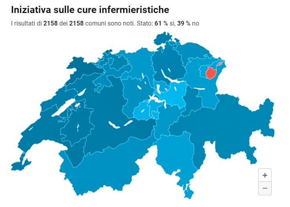 Solo un Cantone contro