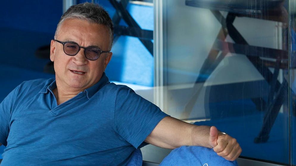 In this photo taken on Saturday, June 13, 2020, Srdjan Djokovic, the father of Novak Djokovic of Serbia attends the Adria Tour charity tournament, in Belgrade Serbia. DjokovicâÄ™s parents have defended their son and blamed another tennis player for spreading the coronavirus at a series of exhibition matches hosted by the top-ranked player. Djokovic and his wife tested positive for the virus on Tuesday, June 23, 2020. DjokovicâÄ™s outspoken father blamed the cancellation of the Adria Tour on Grigor Dimitrov. (AP Photo/Darko Vojinovic)