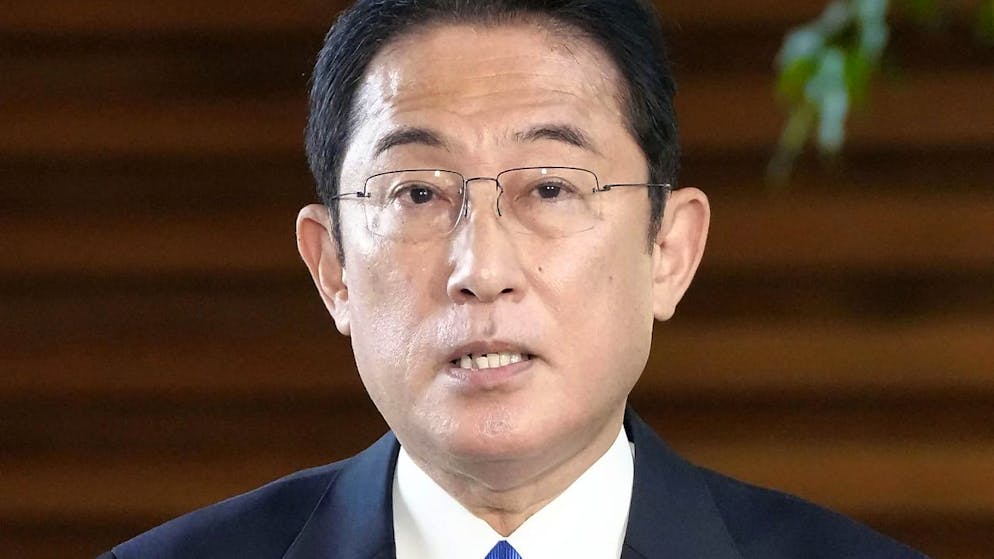 Il primo ministro giapponese Fumio Kishida