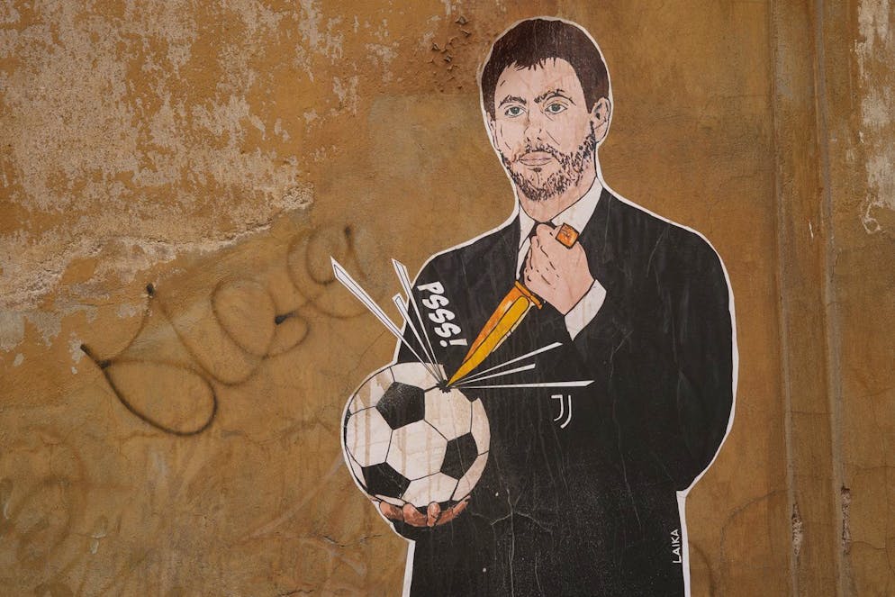A murales fotografato a Roma nell'aprile di quest'anno.