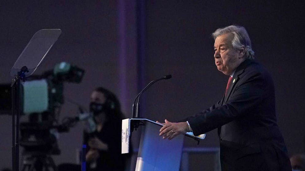 Il segretario generale dell'ONU antonio Guterres (foto d'archivio)