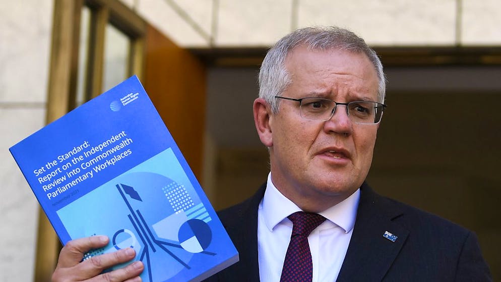 Il premier Scott Morrison ha definito "spaventosi" i risultati del sondaggio.