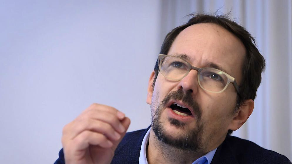 Il presidente dei Verdi Balthasar Glättli.