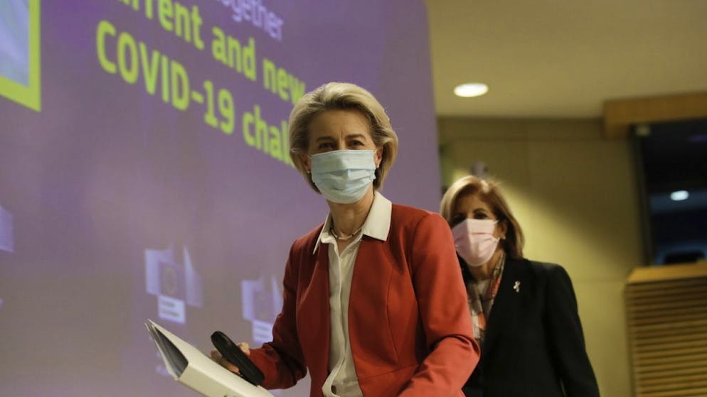 La presidente della Commissione europea Ursula von der Leyen.