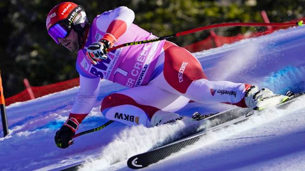 Beat Feuz war im einzigen Training in Beaver Creek als Sechster bester Schweizer