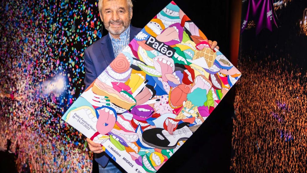 Daniel Rossellat, numero uno del più grande festival open-air della Svizzera può sorridere: i biglietti del Paléo sono andati a ruba. (foto d'archivio)
