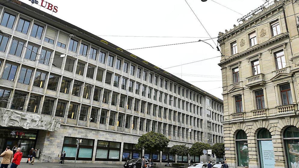Sono state sanzionate entrambe le grandi banche che hanno sede alla Paradeplatz di Zurigo.