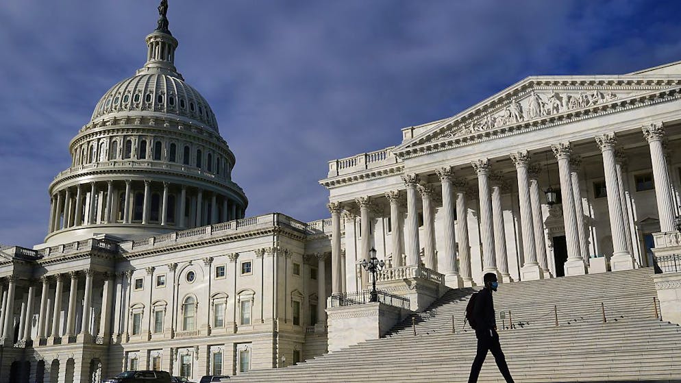 Capitol Hill, sede del Congresso americano.