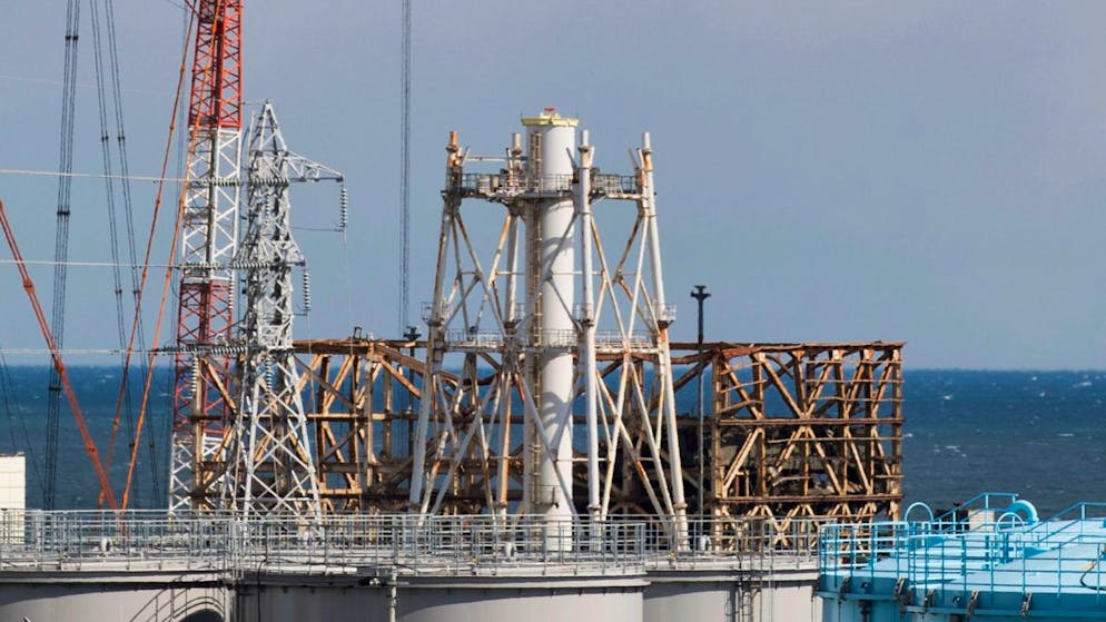 Il reattore Unit 1, danneggiato dallo tsunami che ha colpito la regione in cui si trovava la centrale nucleare di Fukushima.