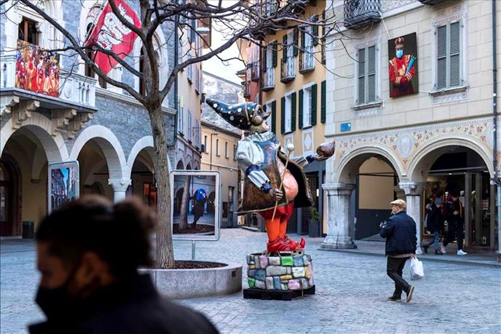 Bellinzona senza carnevale come nel 2021