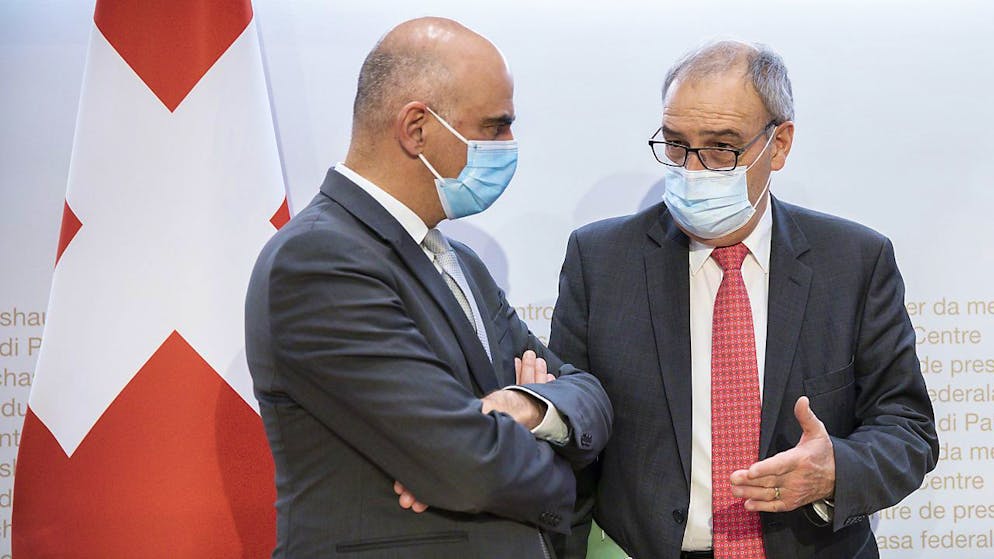 L'arrivée du variant Omicron a forcé le Conseil fédéral a renforcer les mesures de lutte contre le coronavirus (archives).